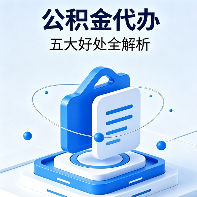 青岛公积金代办到底值不值？这5大好处让你少走弯路